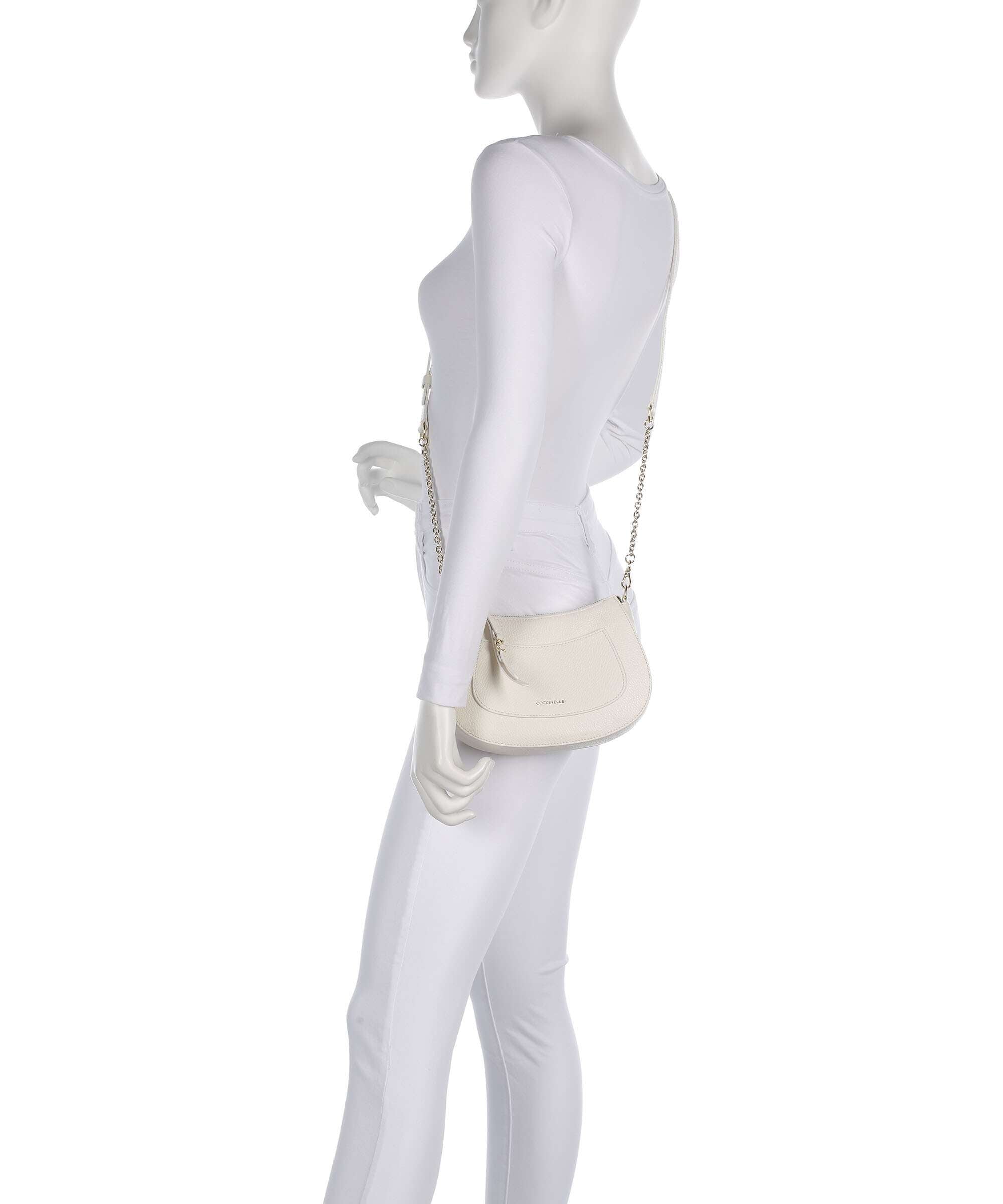 Coccinelle C-Easy Crossbody bag pearl