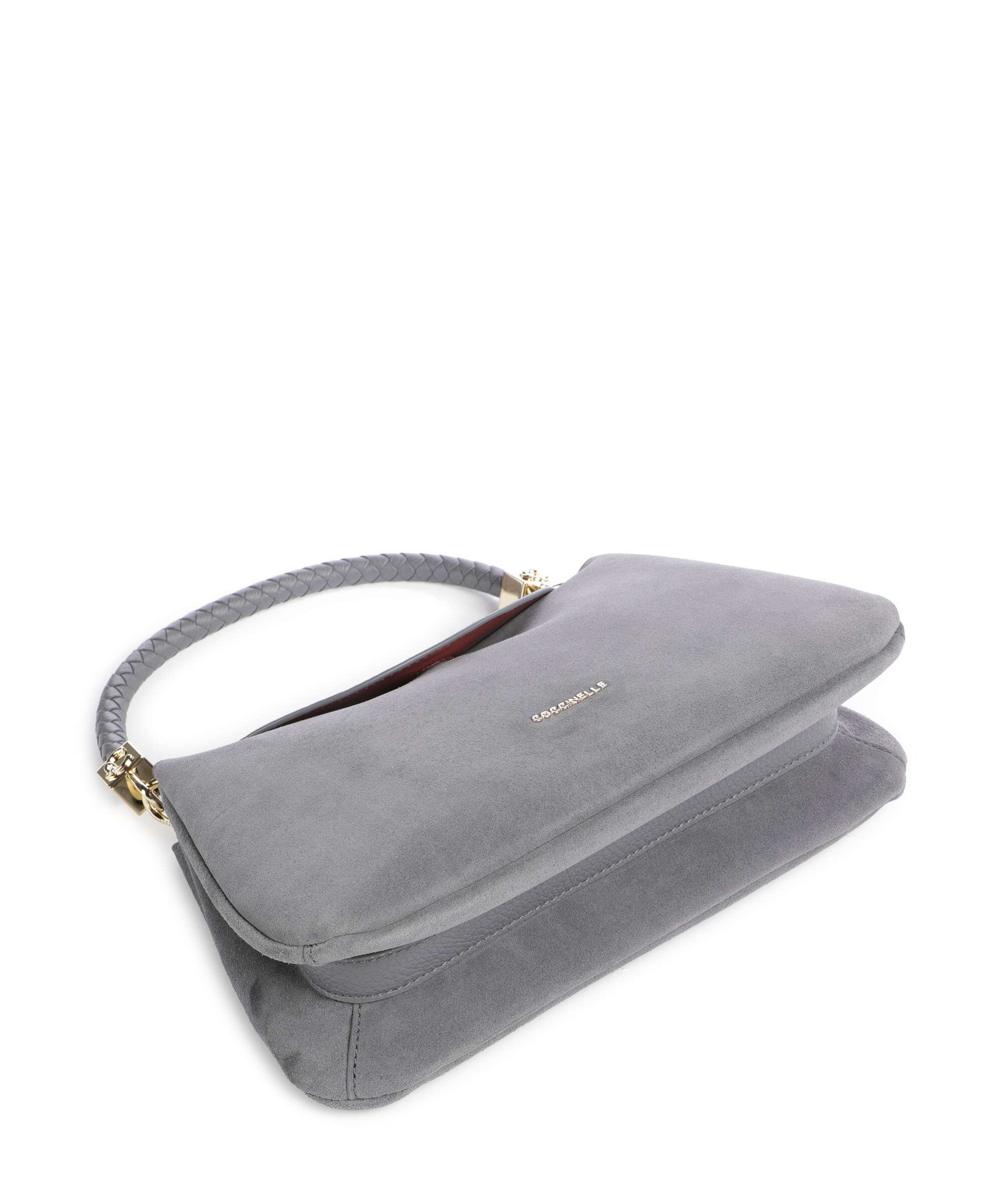 Coccinelle Tiggy Suede Shoulder bag stove