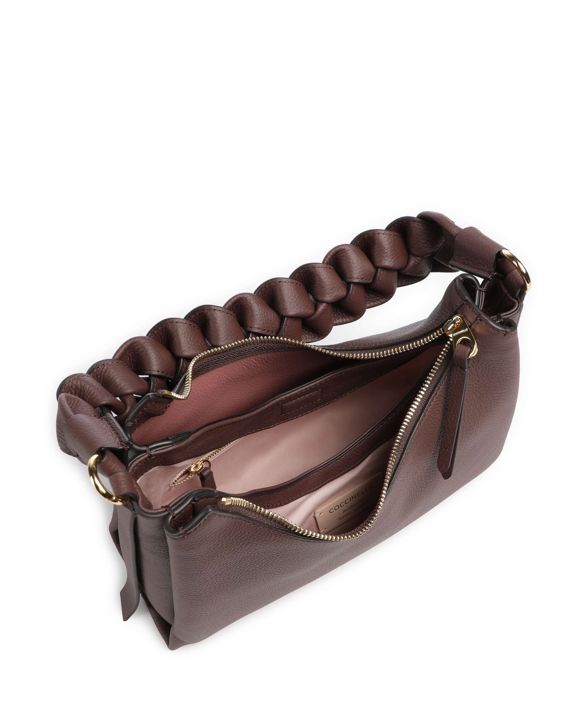 Coccinelle Boheme Grana Double Shoulder bag berry/winter rose