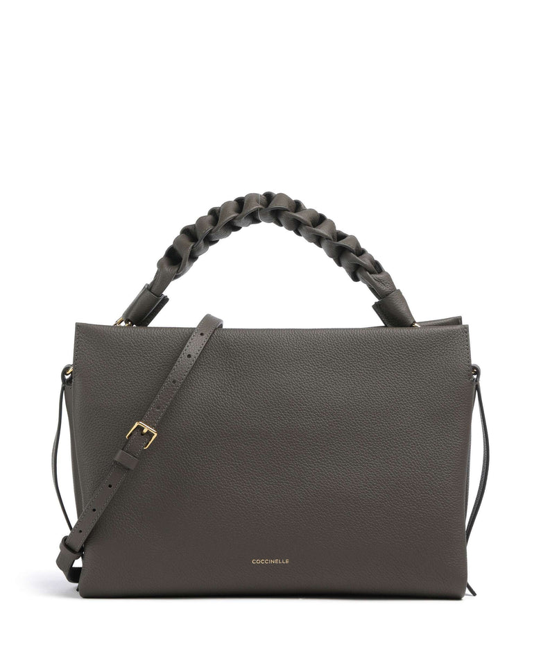 Coccinelle Boheme Grana Double Hobo bag fango/honey