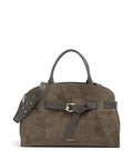 Coccinelle Sabine Suede Handbag fango