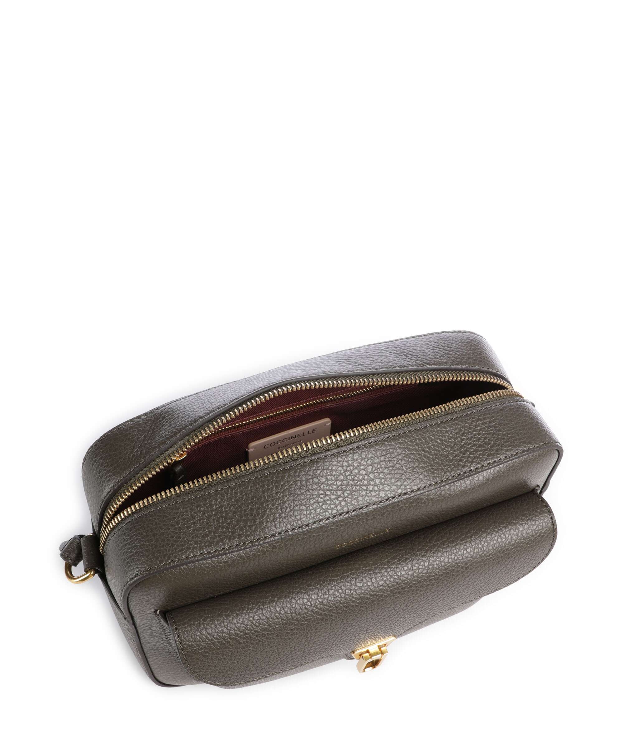 Coccinelle Beat Soft Crossbody bag fango