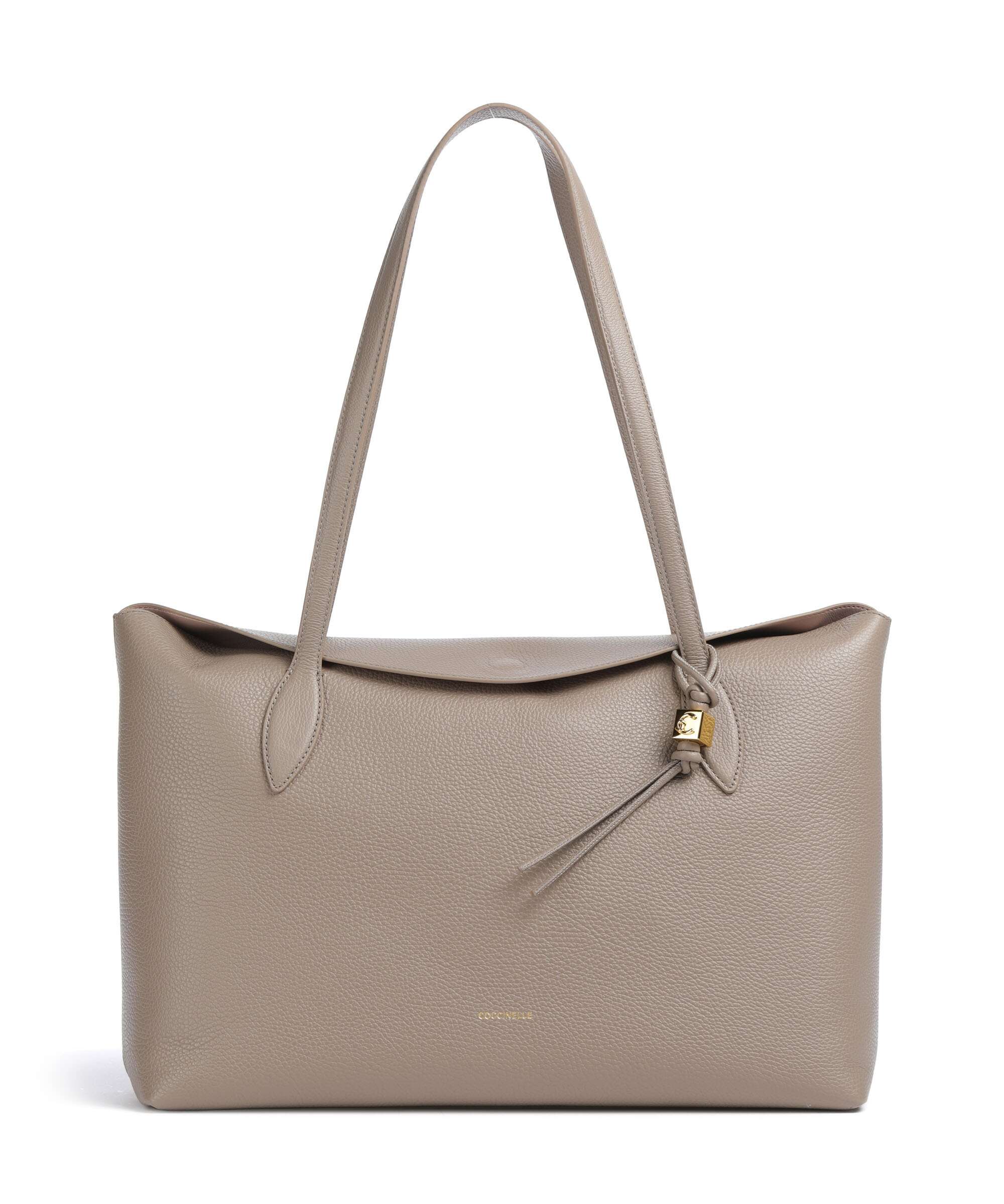Coccinelle Thess Tote bag warm taupe