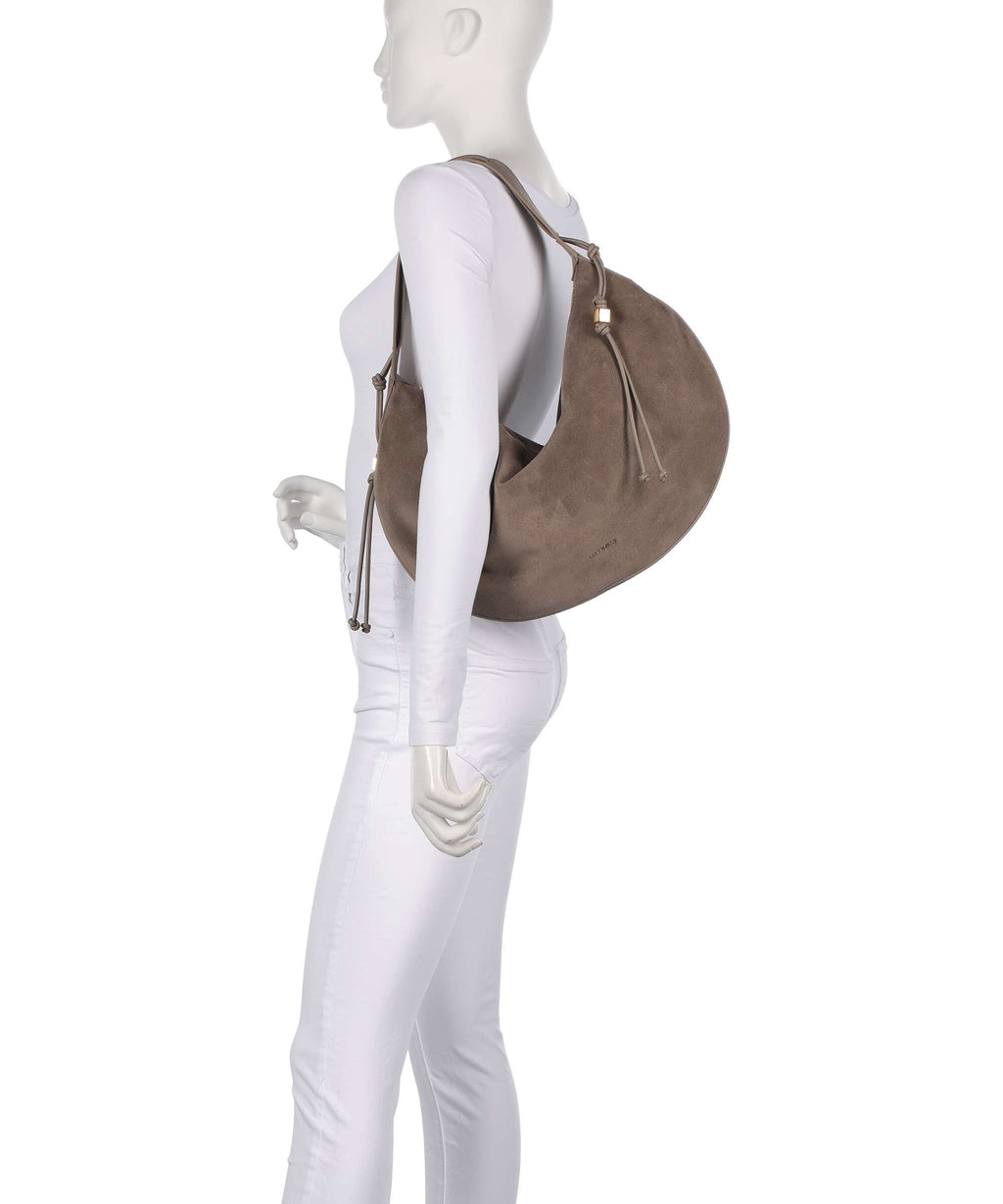 Coccinelle Thess Hobo bag warm taupe