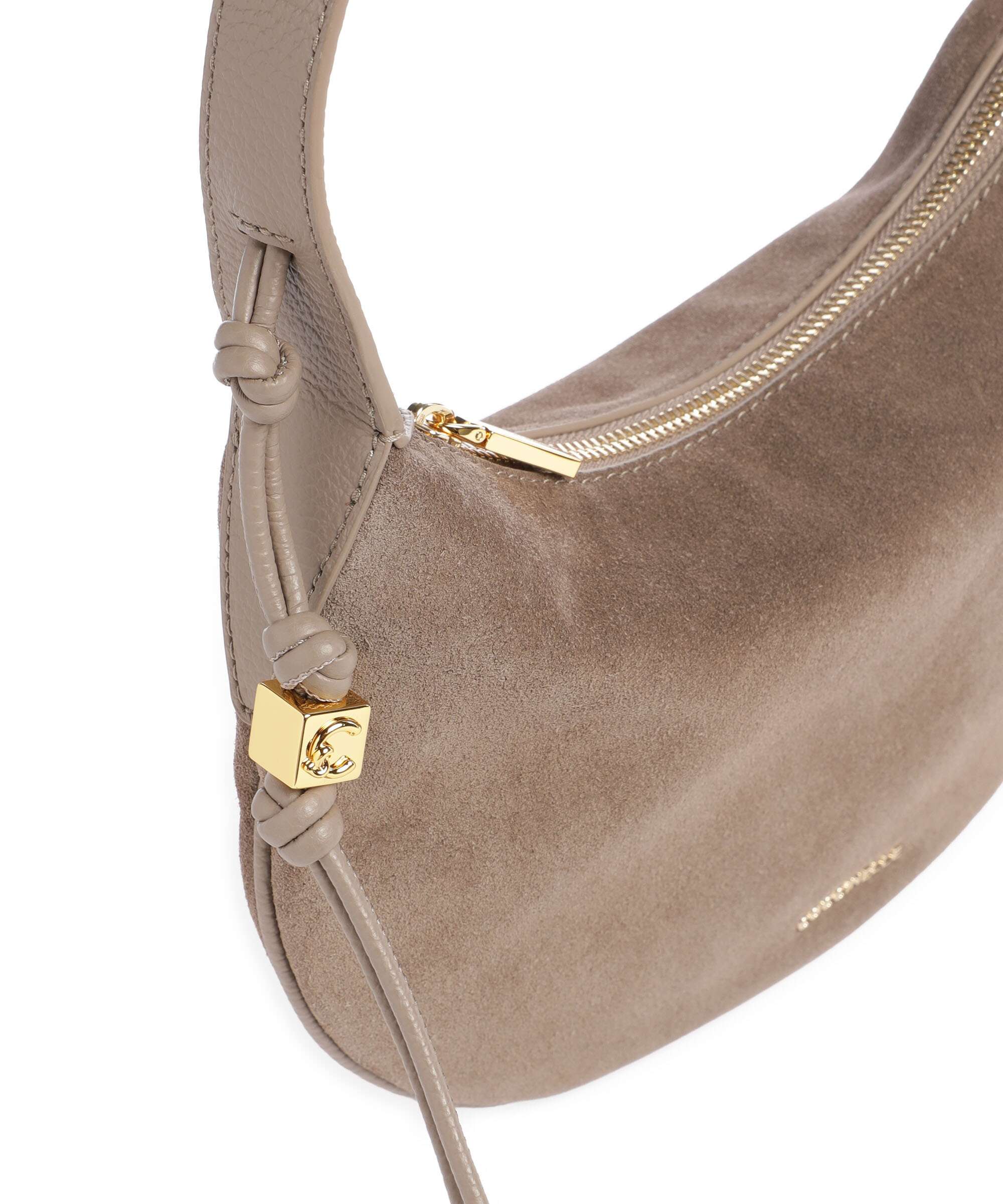 Coccinelle Thess Hobo bag warm taupe