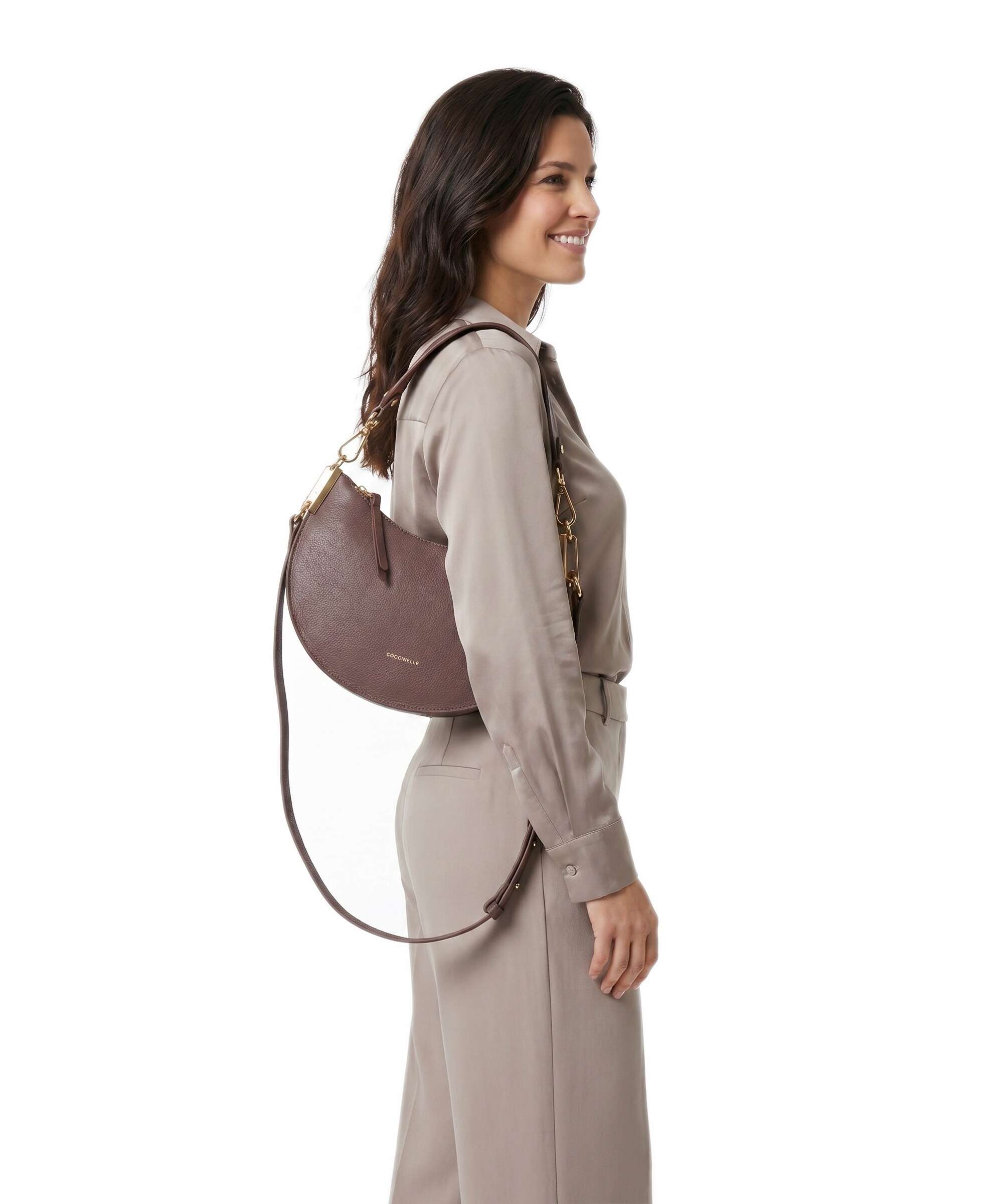 Coccinelle Sunup Shoulder bag berry/winter rose