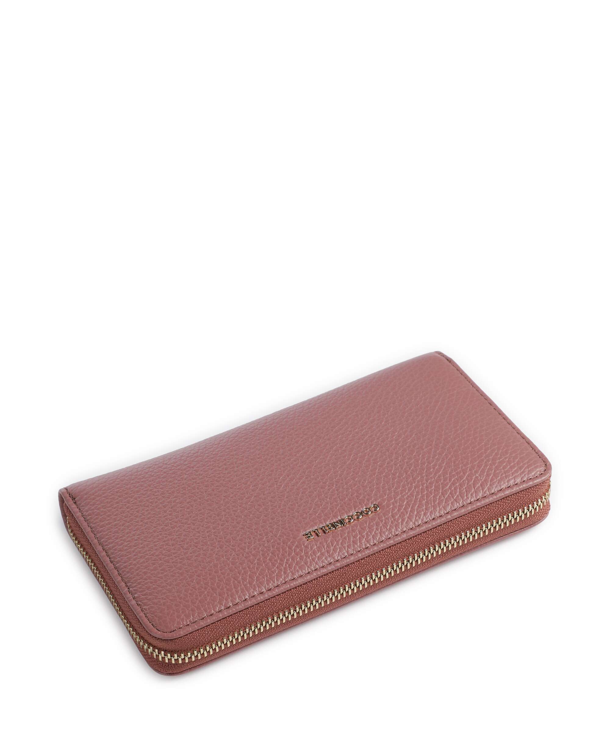Coccinelle Metallic Soft Wallet winter rose