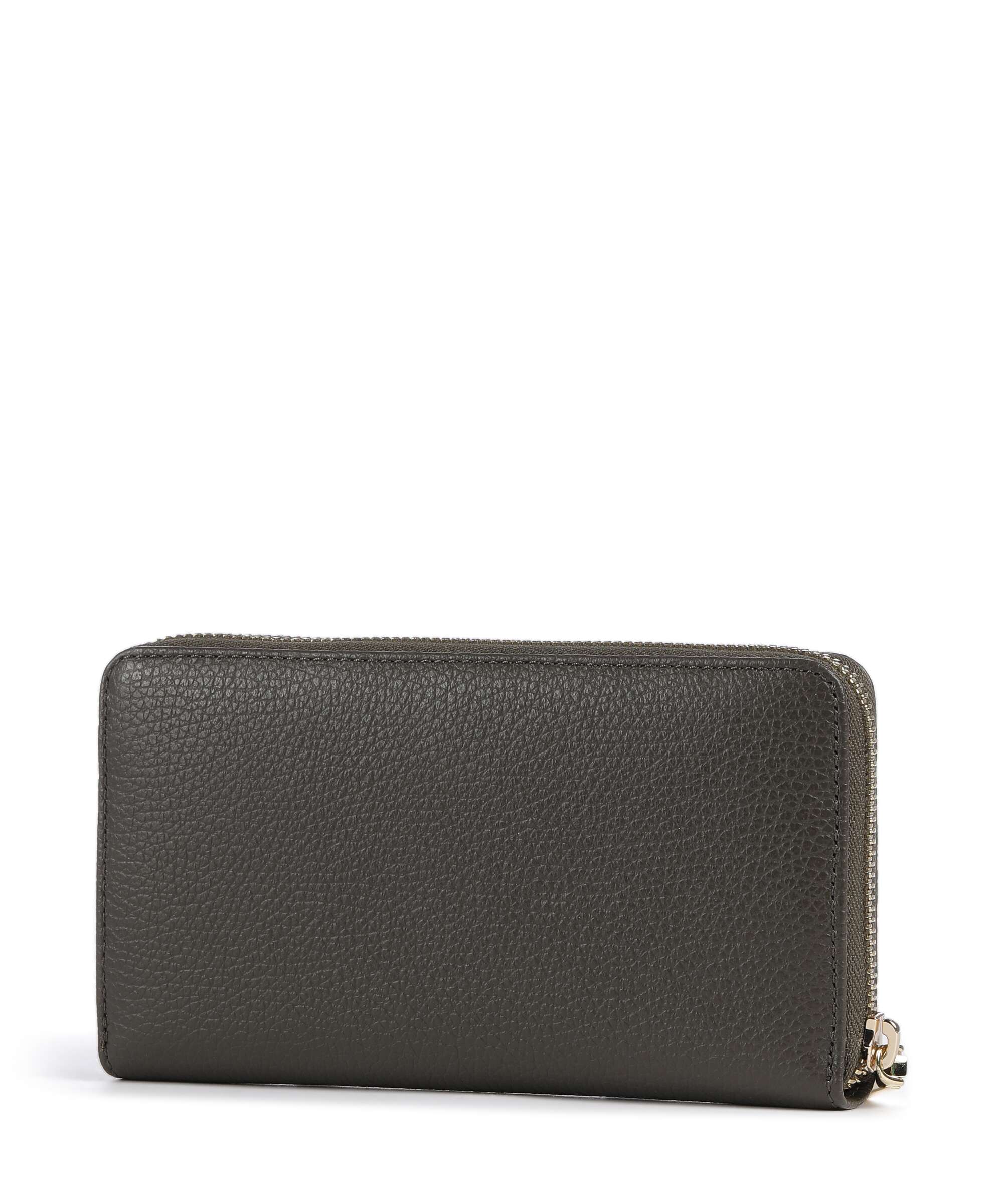 Coccinelle Metallic Soft Wallet fango