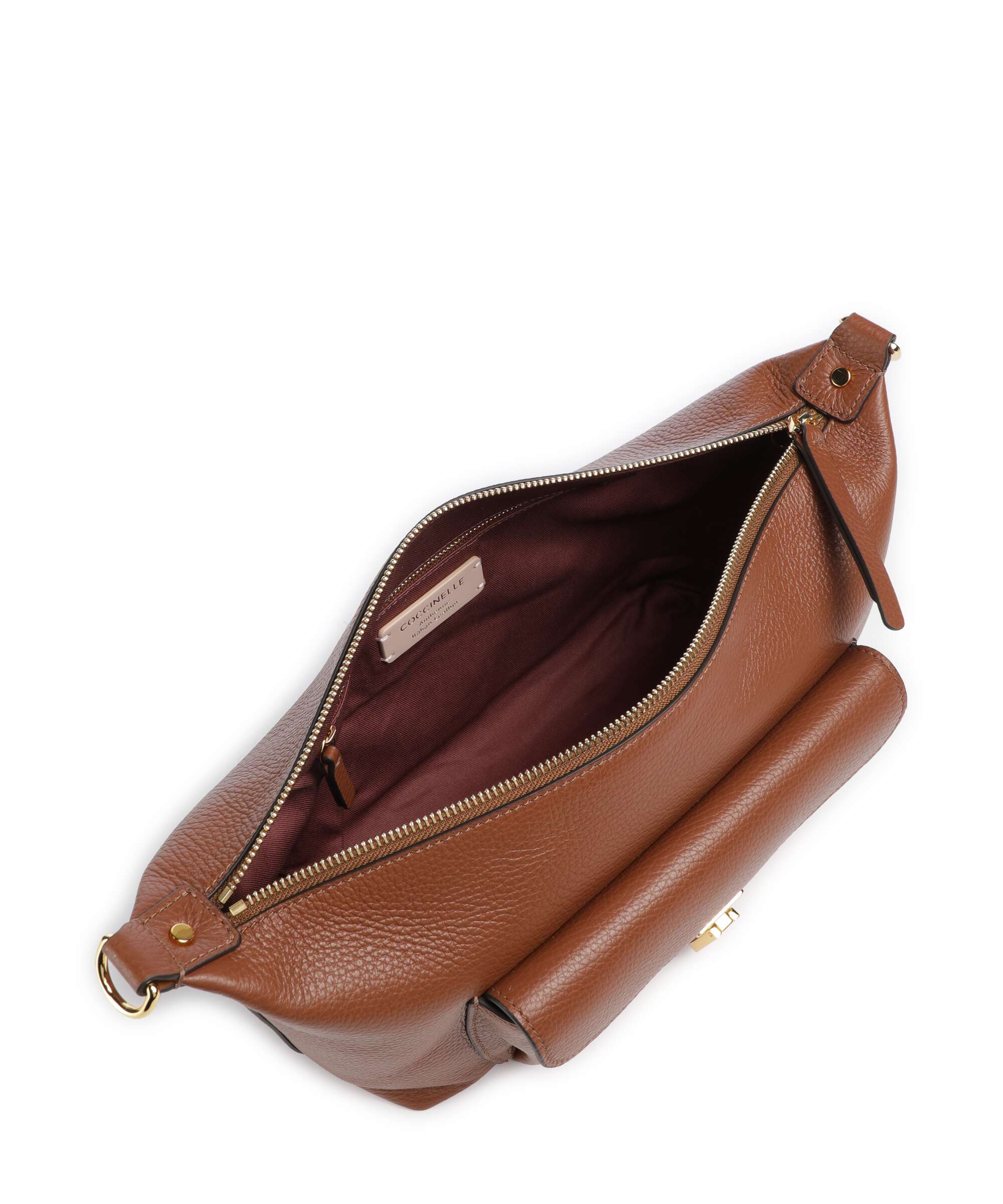 Coccinelle Beat Generation Crossbody bag cognac