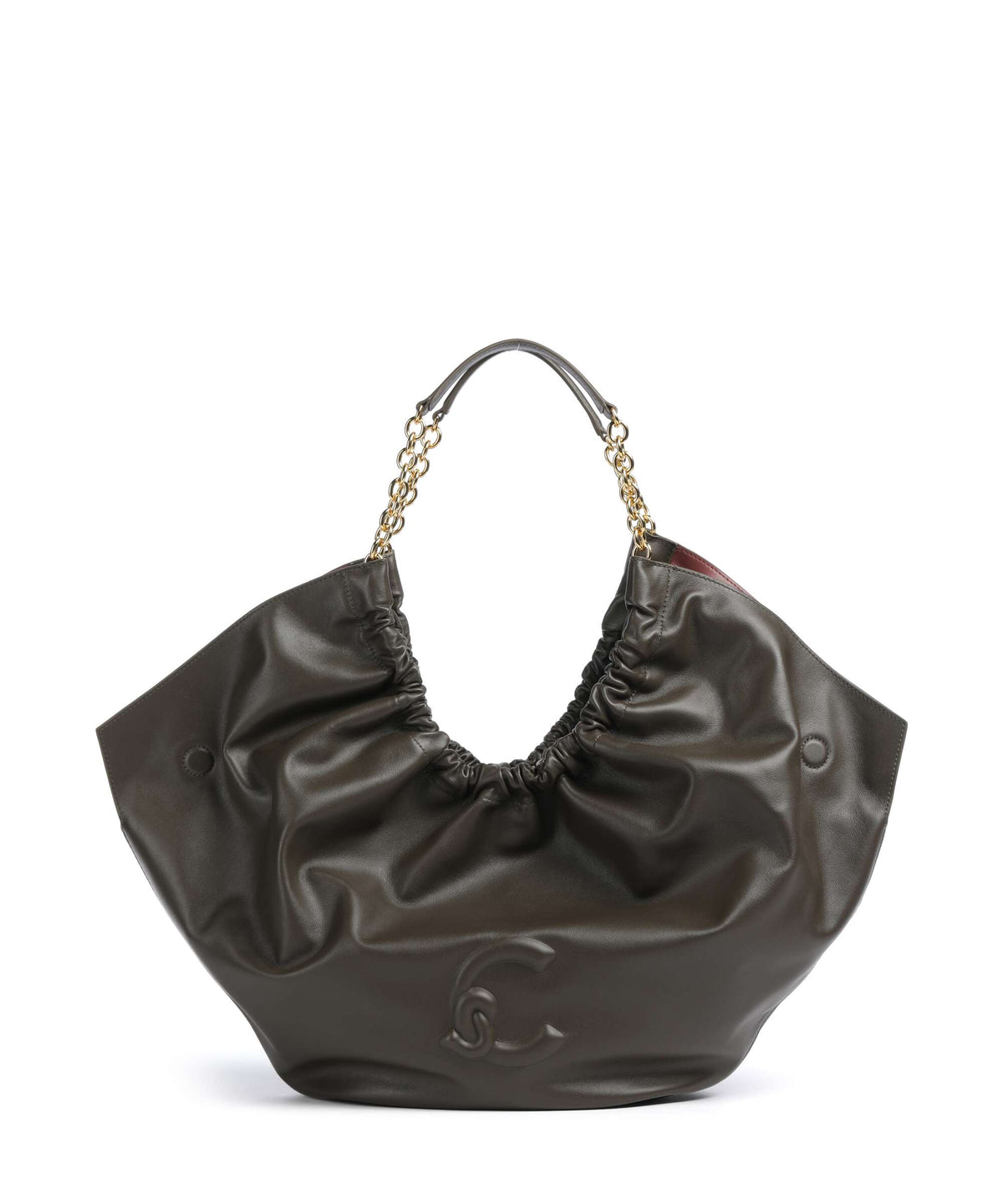Coccinelle Smash Hobo bag fango