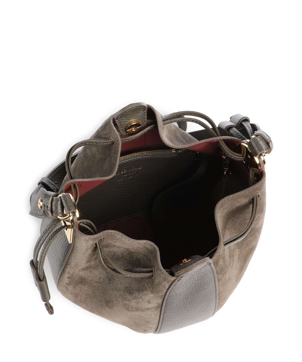 Coccinelle Boom Bucket bag fango
