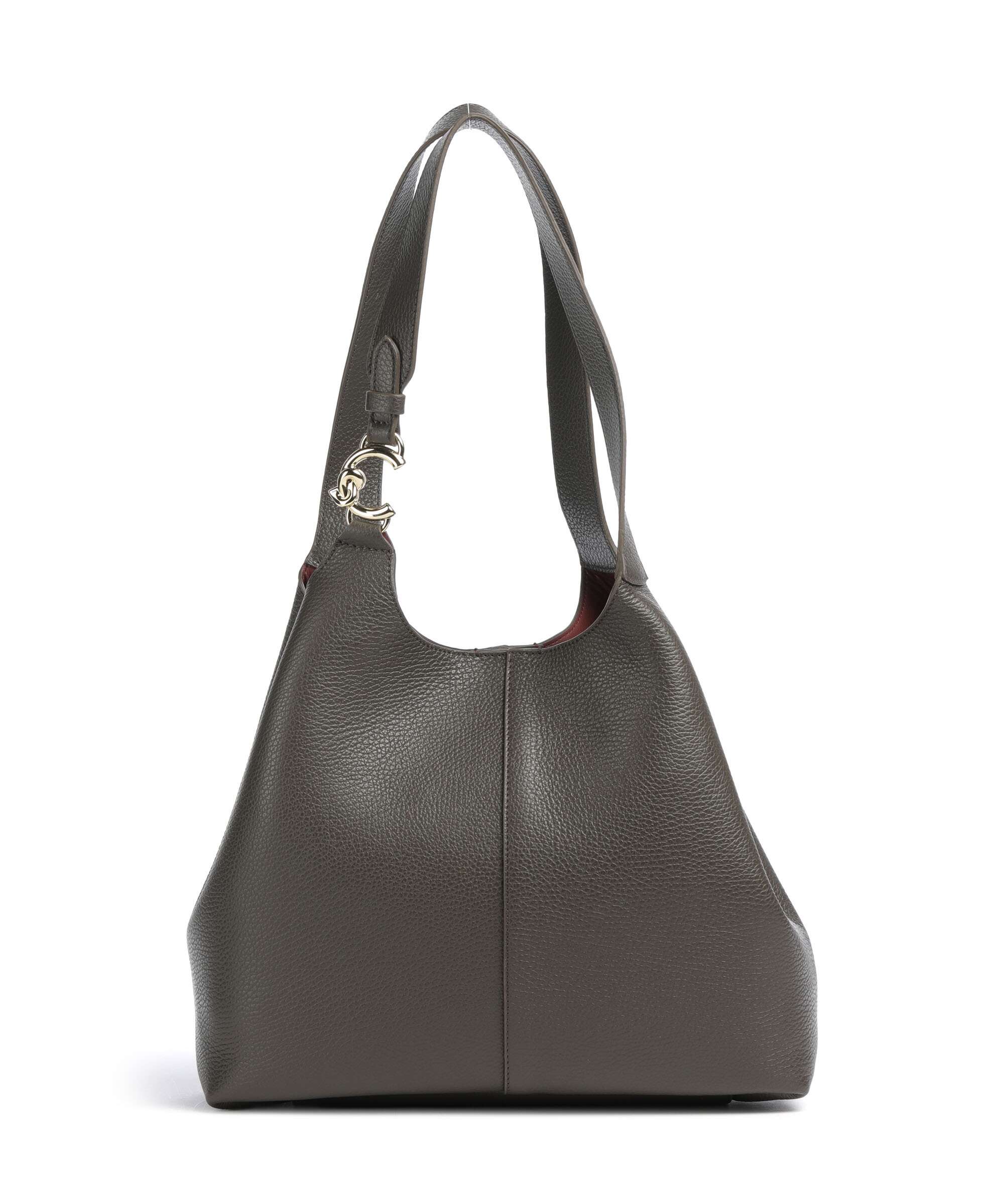 Coccinelle C-Easy Hobo bag fango