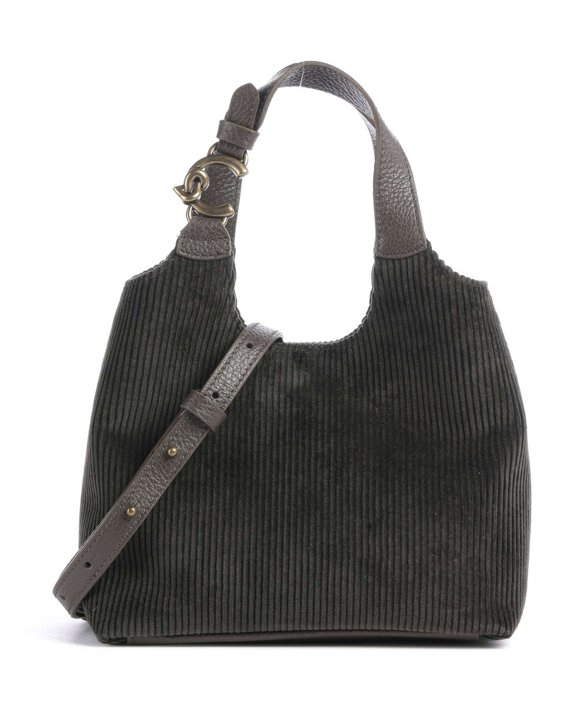 Coccinelle C-Easy Corduroy Handbag fango