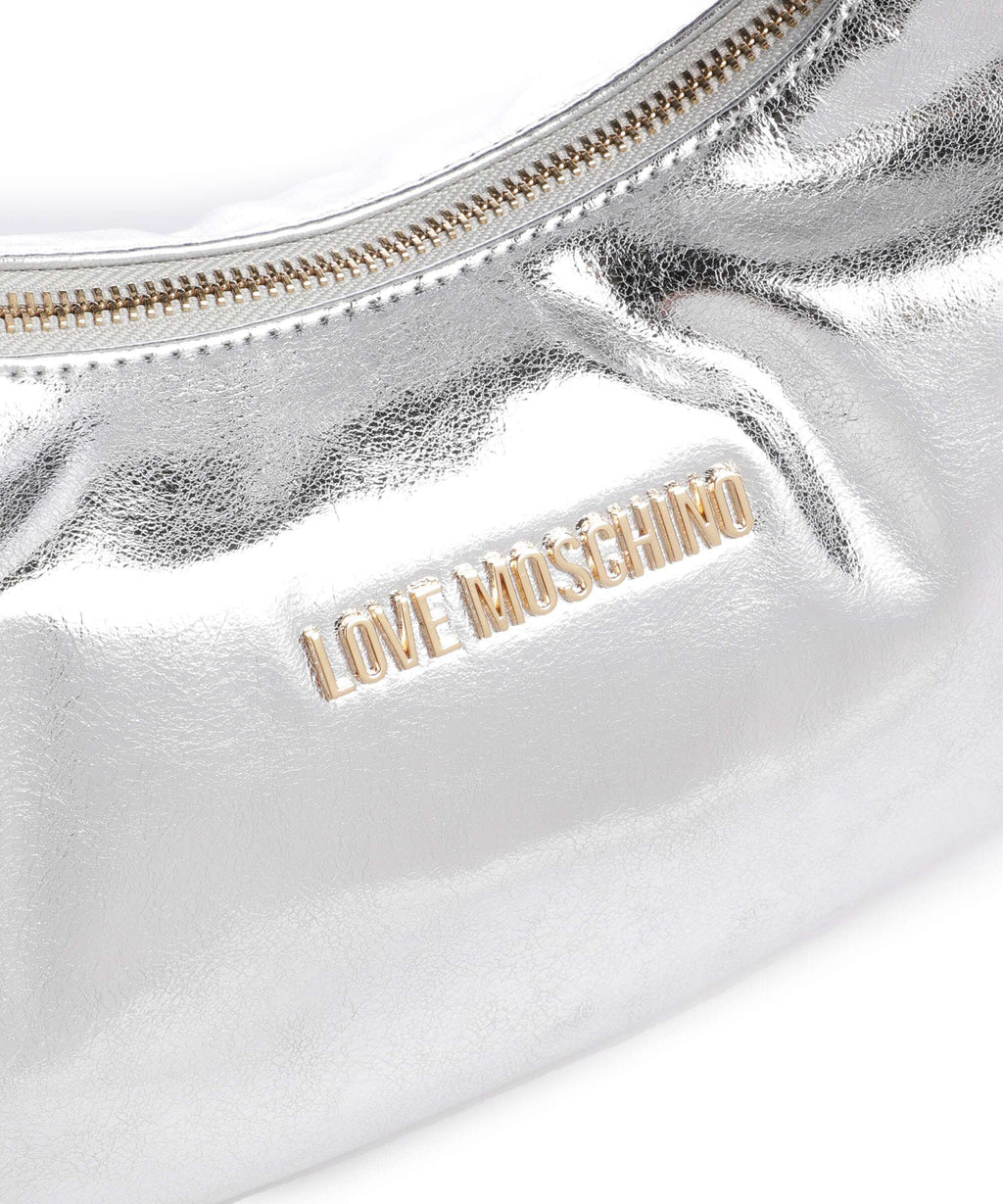 Love Moschino Smart Daily Handbag silver