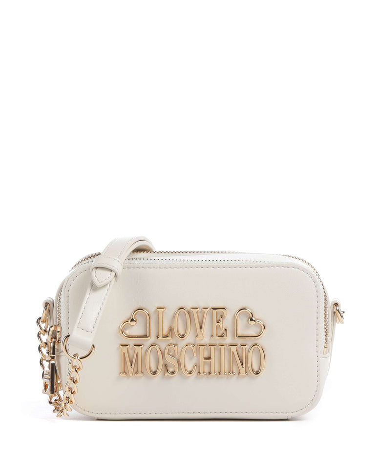 Love Moschino Lovely Love Crossbody bag ivory