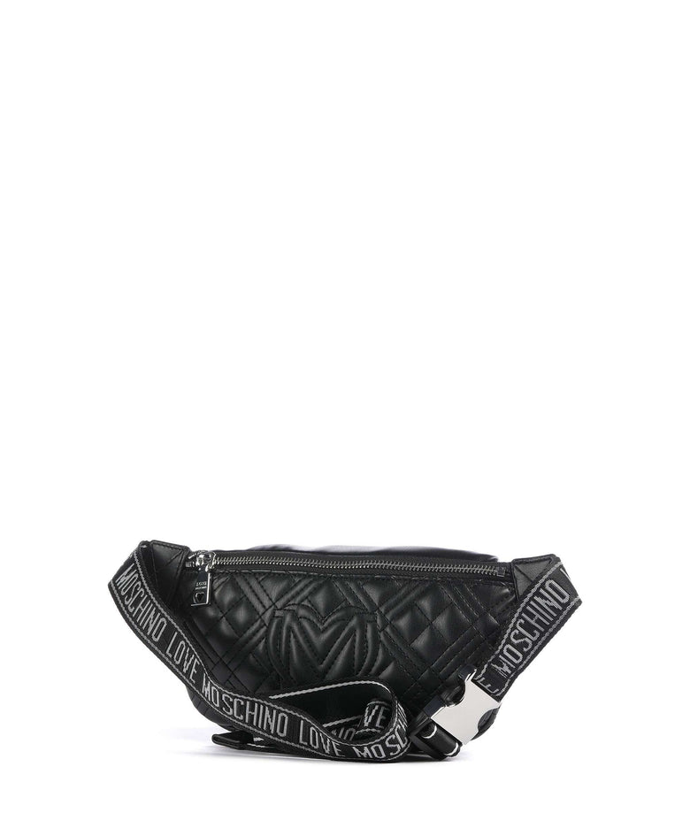 Love Moschino Quilted Belt bag black