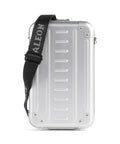 Aleon Classic Vertical Vanity Crossbody bag platinum