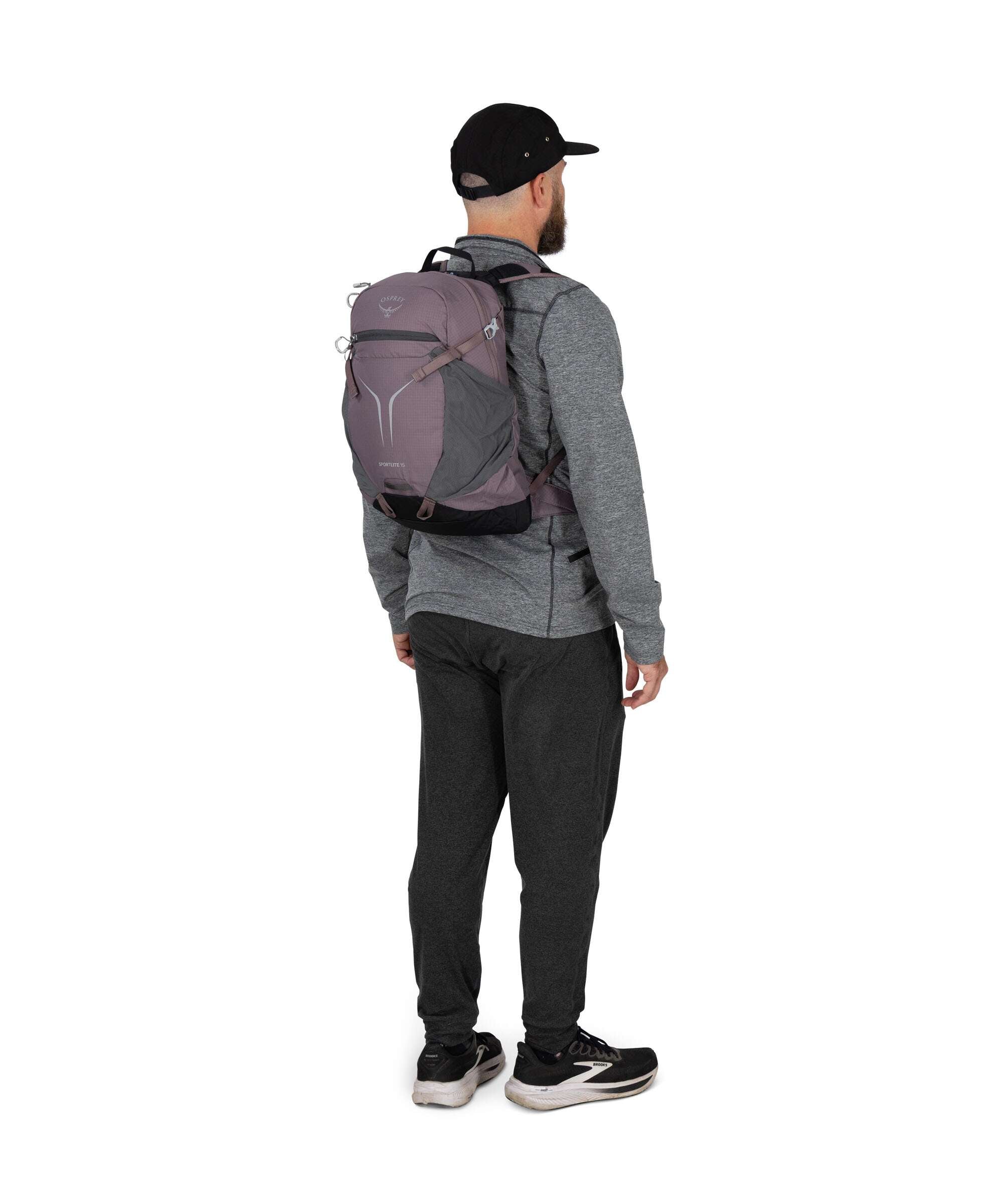 Osprey Sportlite 15 Hiking backpack graphite purple