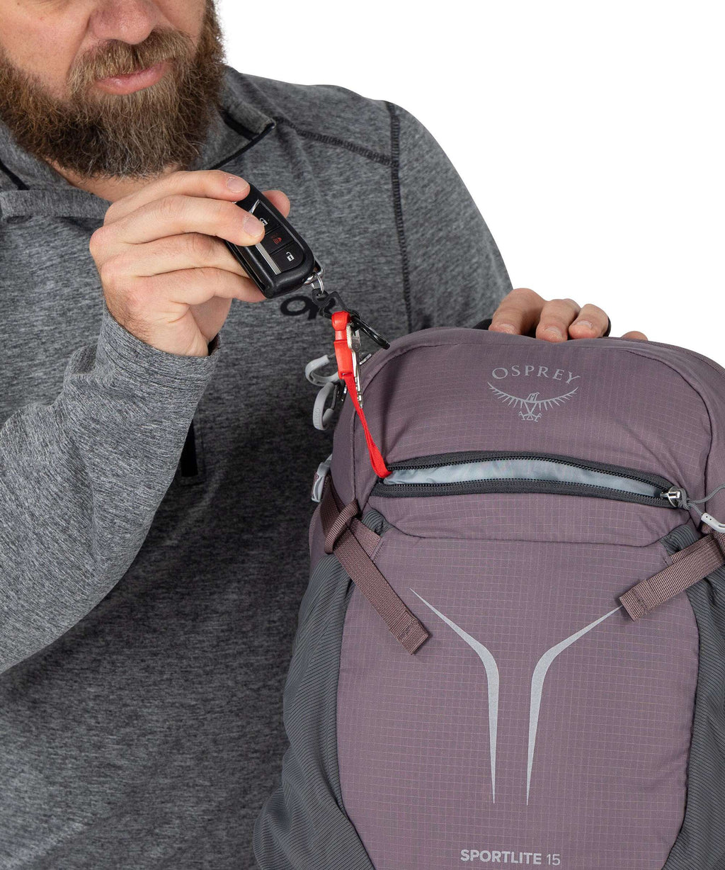 Osprey Sportlite 15 Hiking backpack graphite purple