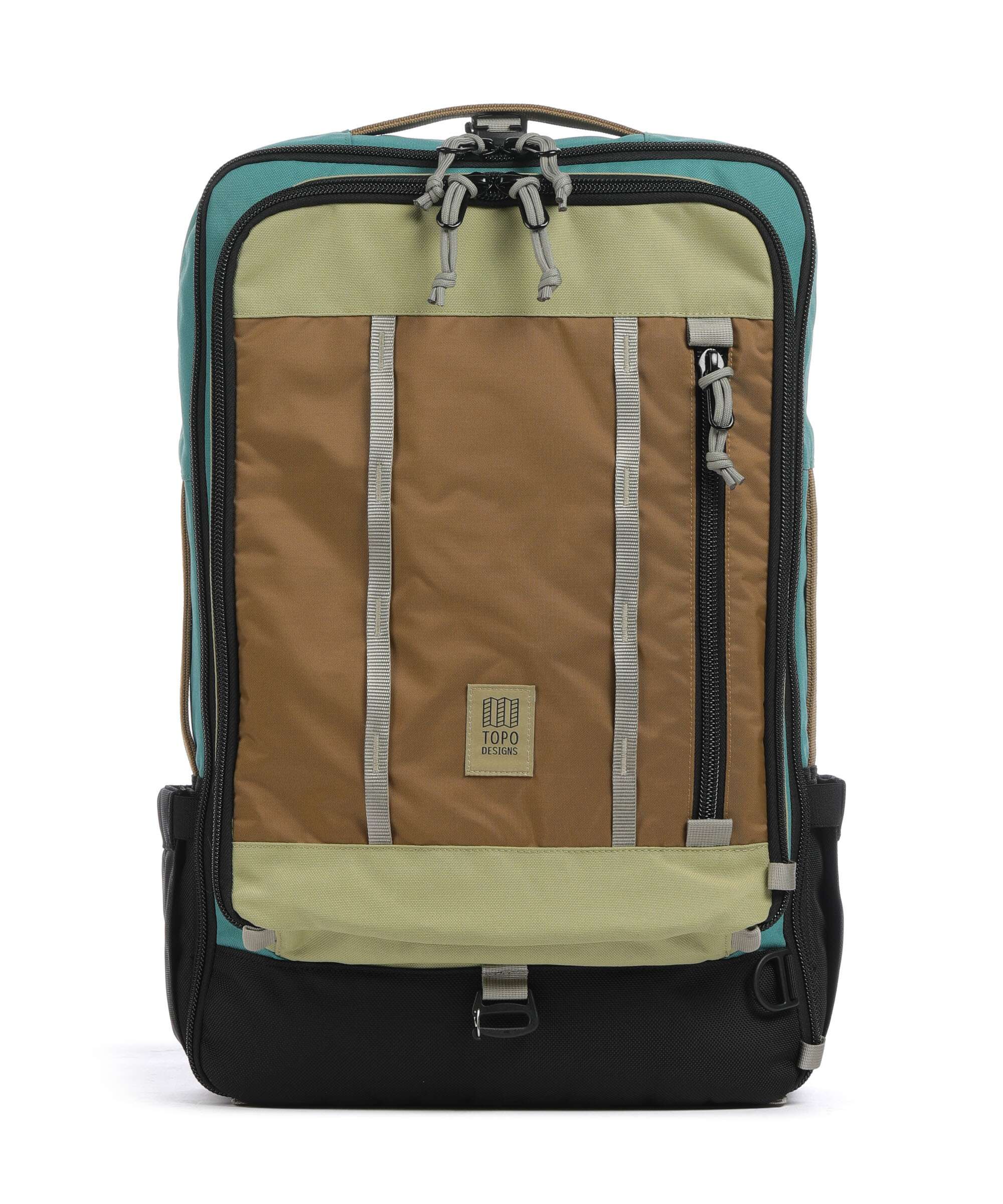 Topo Designs Global 40 Travel backpack caribbean/dark khaki