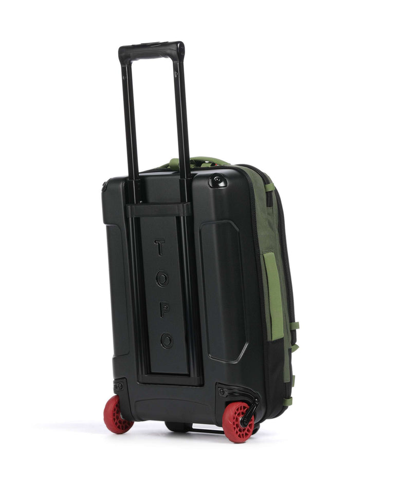 Topo Designs Global Travel bag with wheels olive