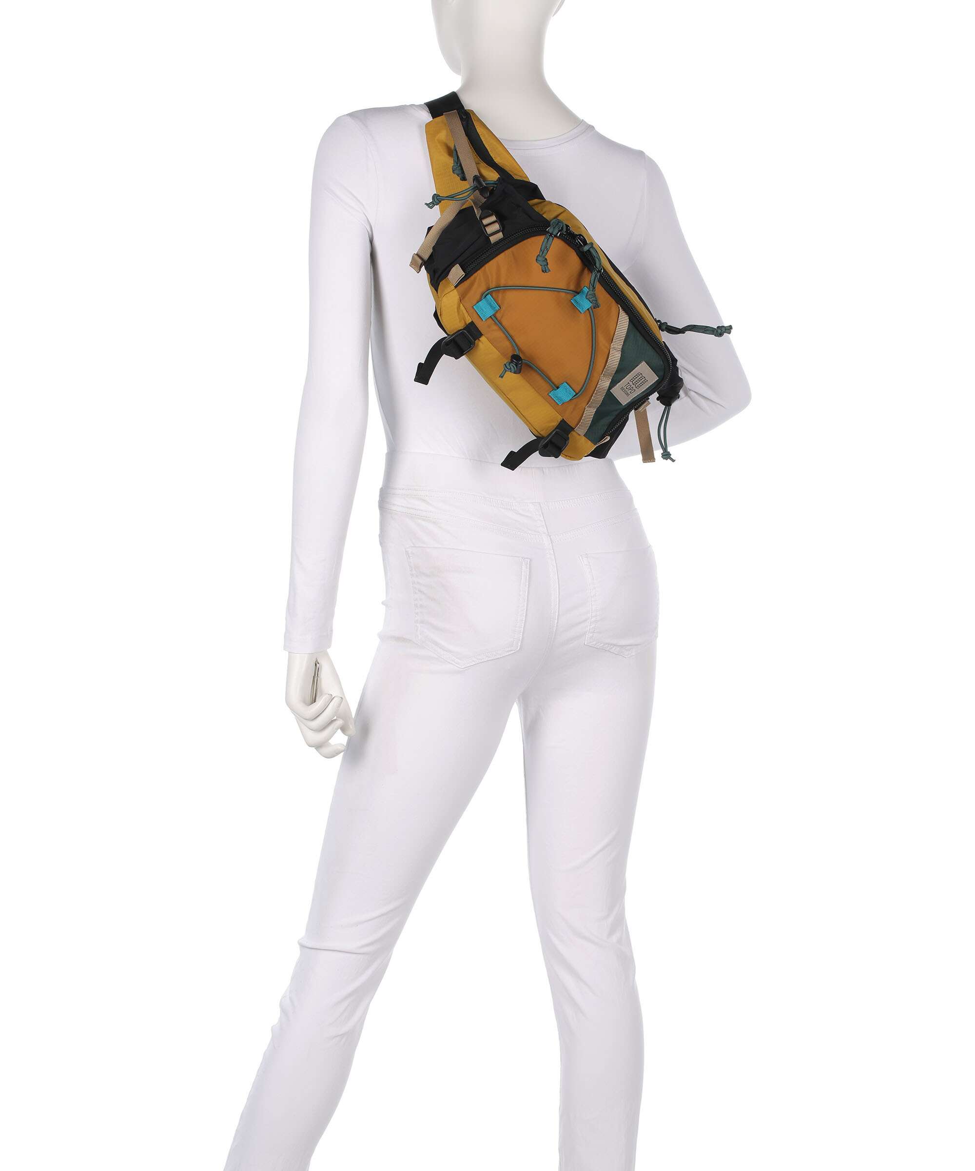 Topo Designs Mountain Hydro Fanny pack mustard/forest