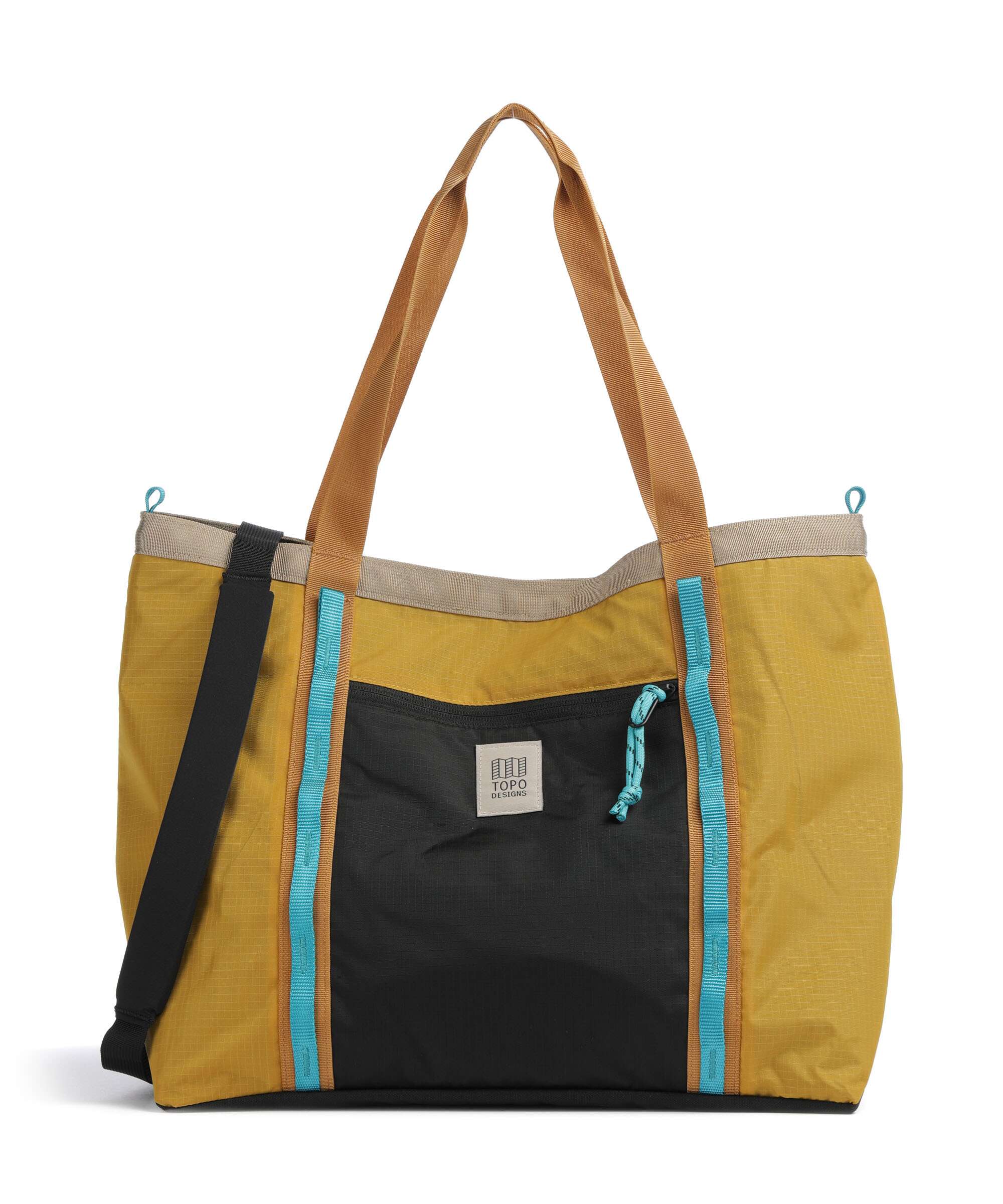 Topo Designs Mountain Utility Hobo bag mustard/forest