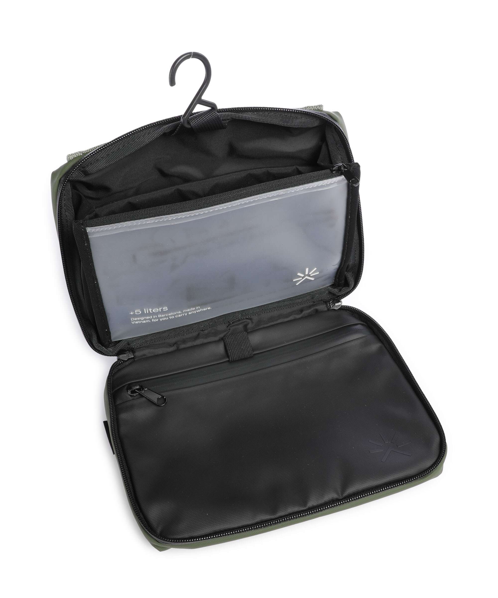 Tropicfeel SEEToiletry Travel accessory bronze green