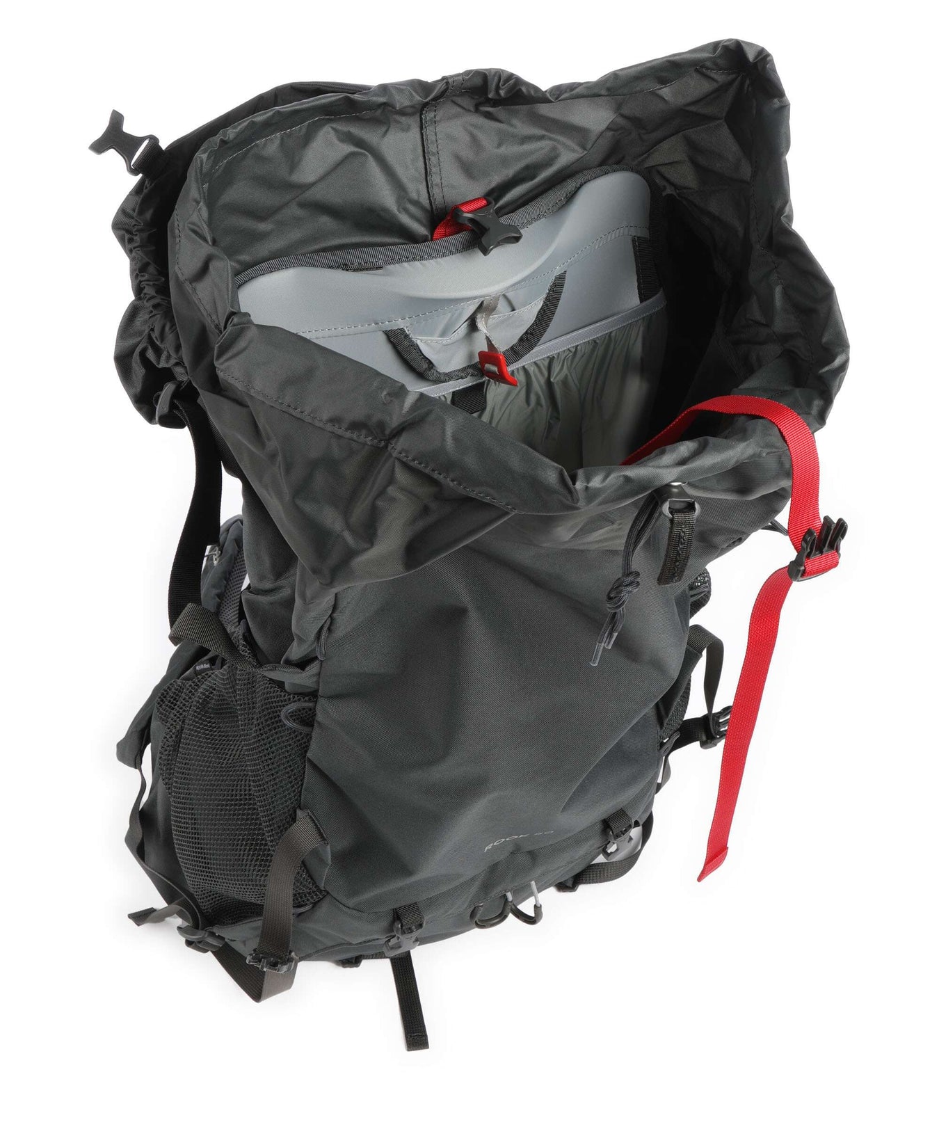 Osprey Rook 50 Trekking backpack dark charcoal/silver lining