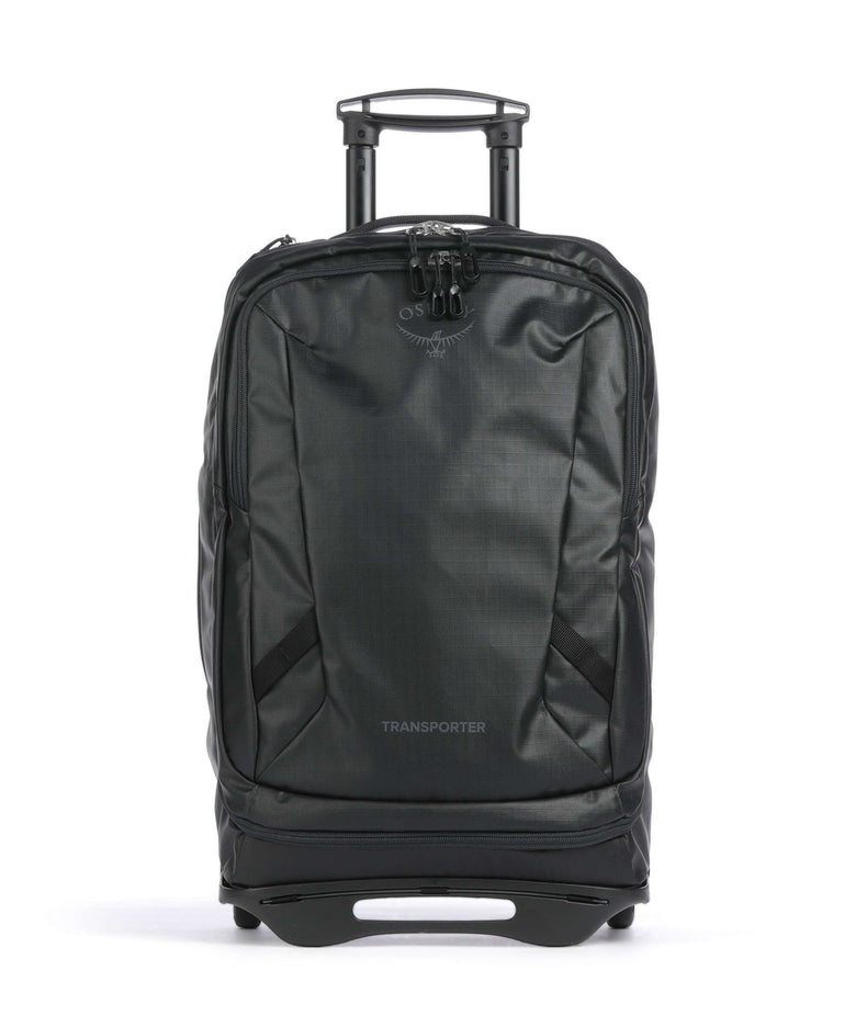 Osprey Transporter Carry-On Travel bag with wheels raven black