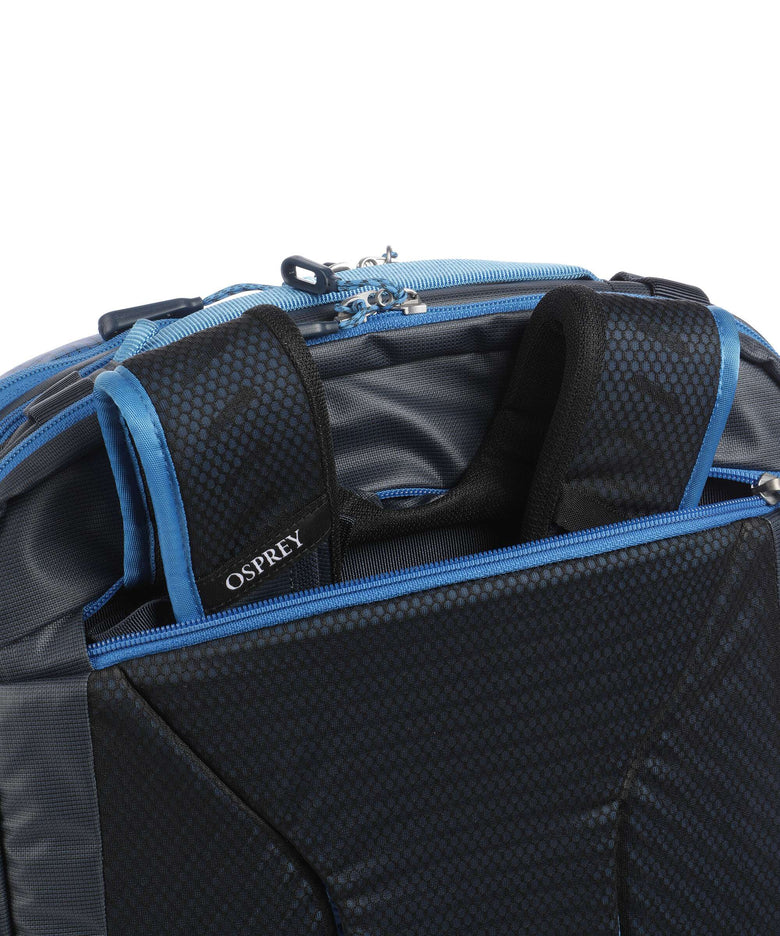 Osprey Transporter 44 Travel backpack blue flame/scoria blue