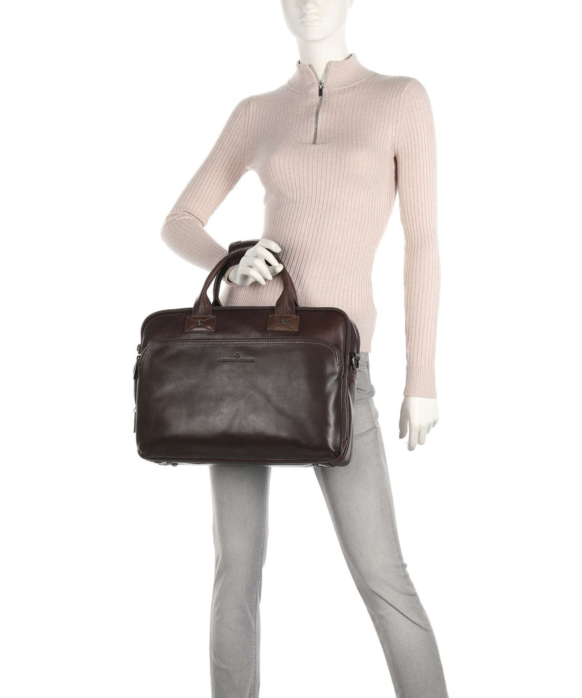 Castelijn & Beerens Firenze Briefcase mocca