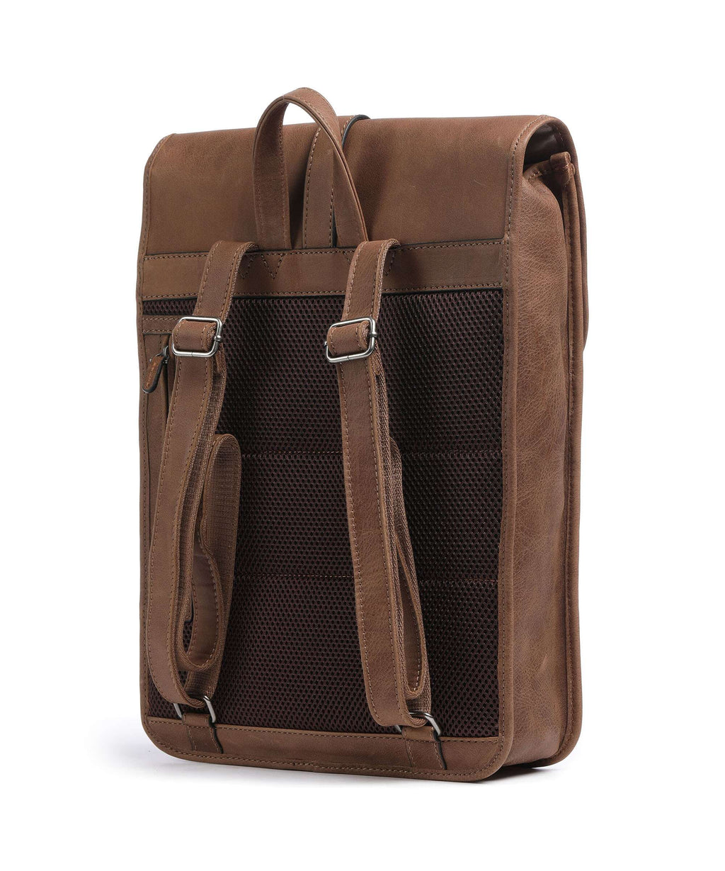 Castelijn & Beerens Carisma RFID Backpack cognac