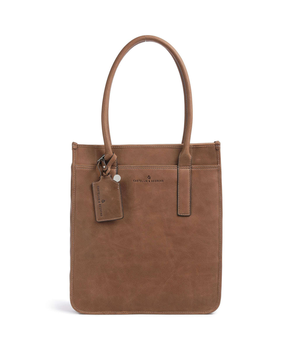 Castelijn & Beerens Carisma RFID Tote bag cognac
