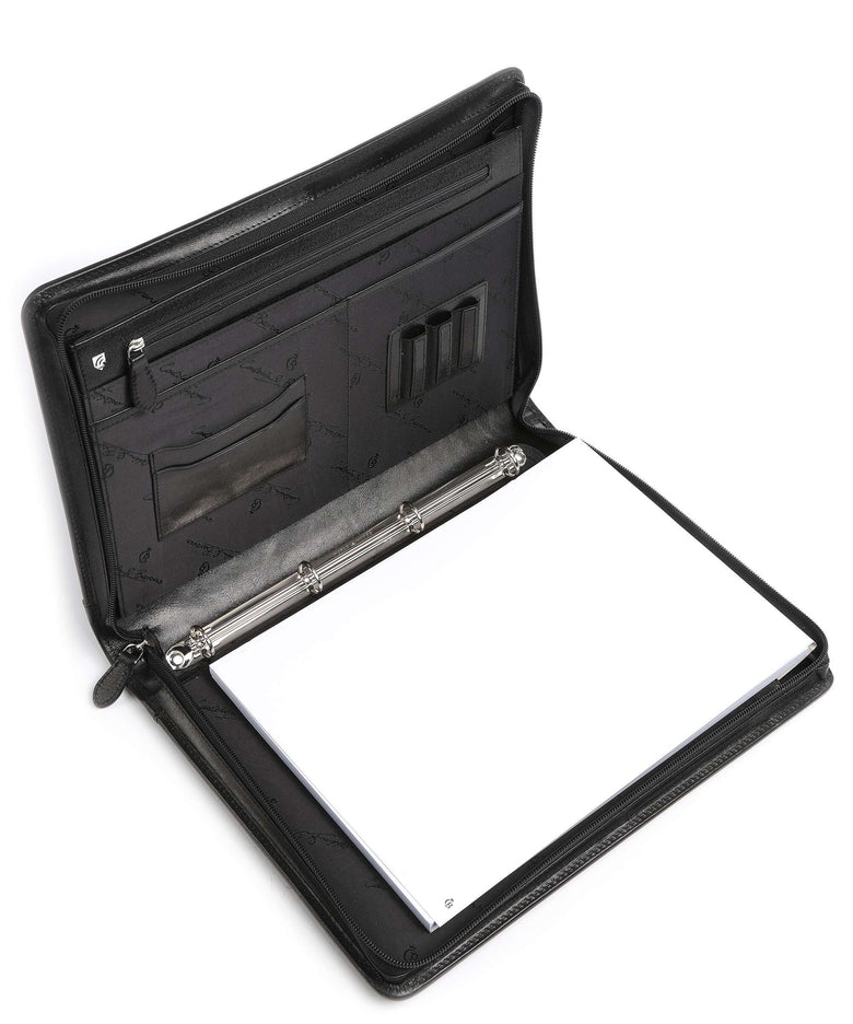 Castelijn & Beerens Gaucho A4 Rits Portfolio black