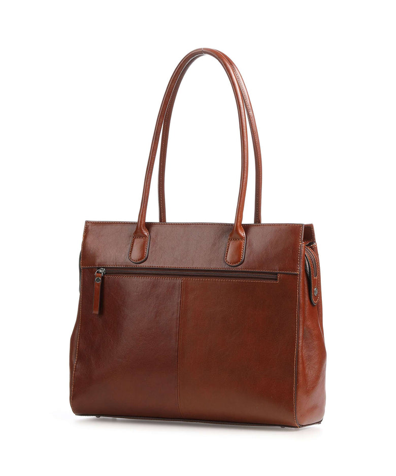 Castelijn & Beerens Gaucho Ellen Tote bag cognac