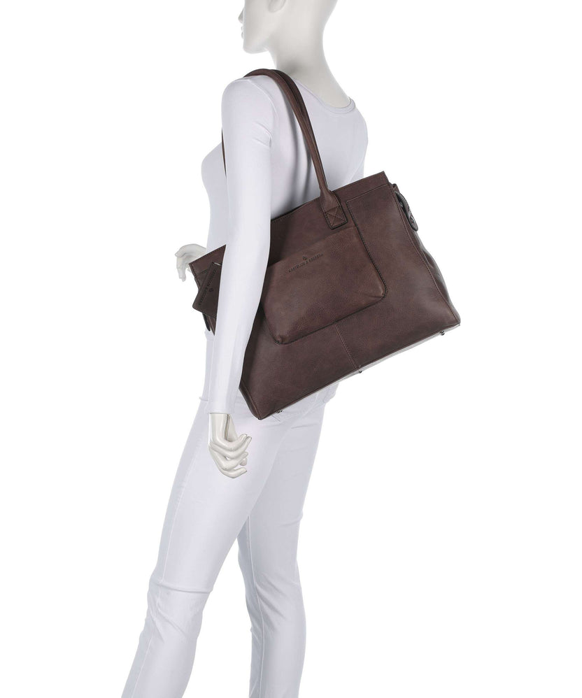 Castelijn & Beerens Carisma Briefcase mocca