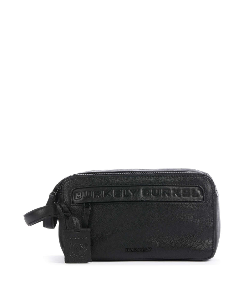 Burkely Minimal Mason Toiletry bag busy black