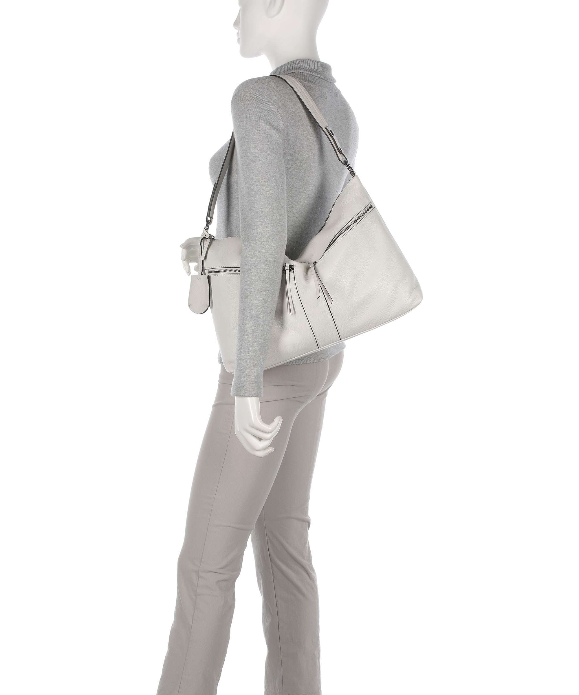 Burkely Rock Ruby Hobo bag wheely white