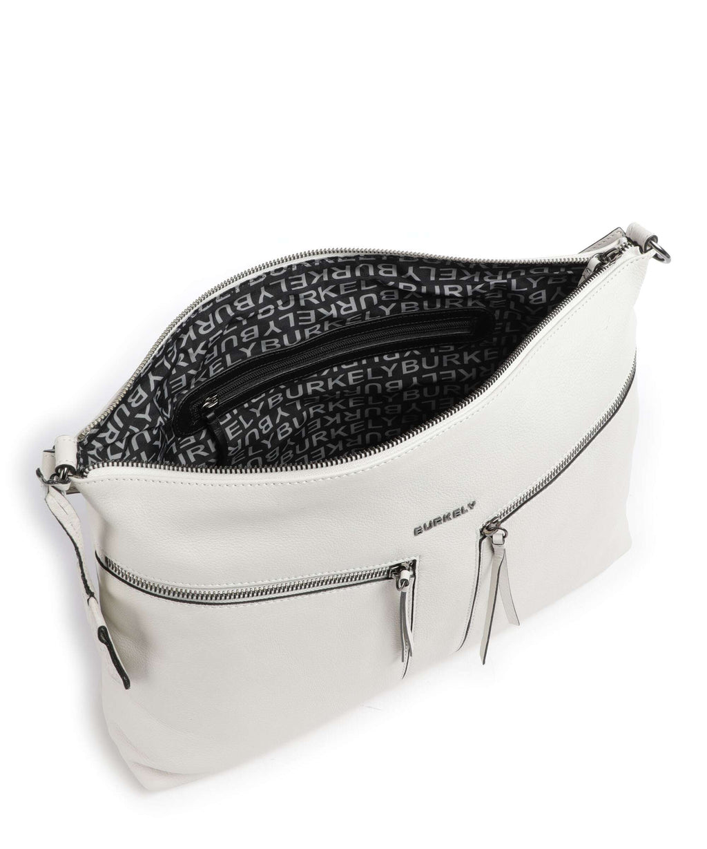Burkely Rock Ruby Hobo bag wheely white