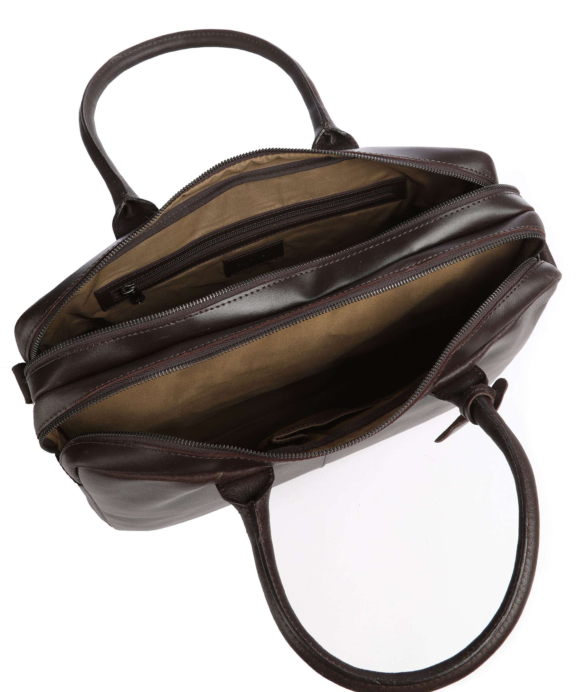 Burkely Vintage Taylor Worker Briefcase bruin