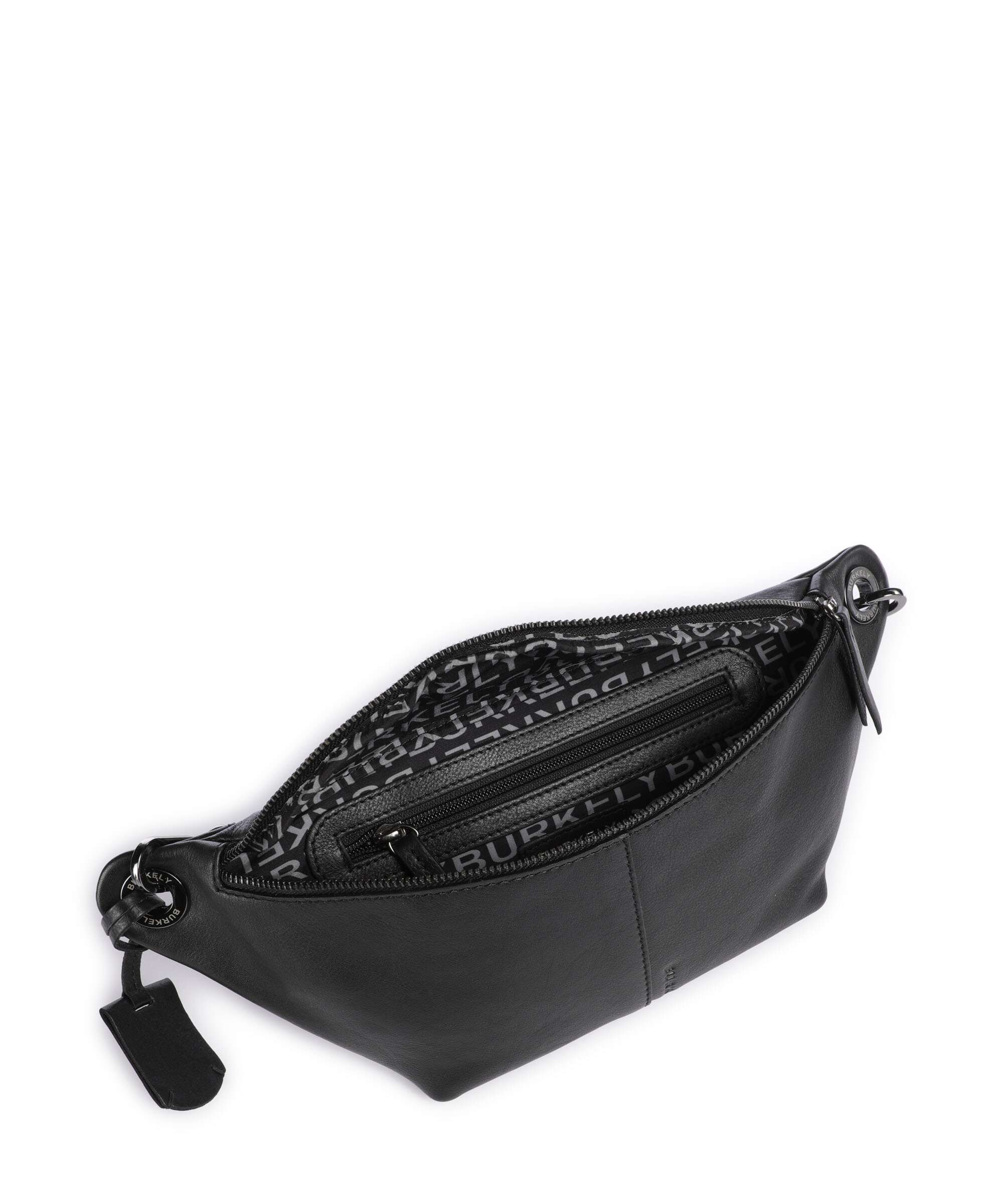 Burkely Radiant Raeven Belt bag bonfire black