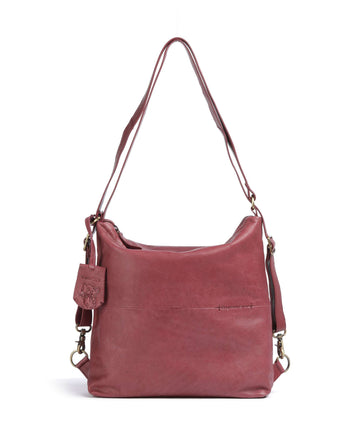 Burkely Natural Norah Sac à main porté dos poppy pink