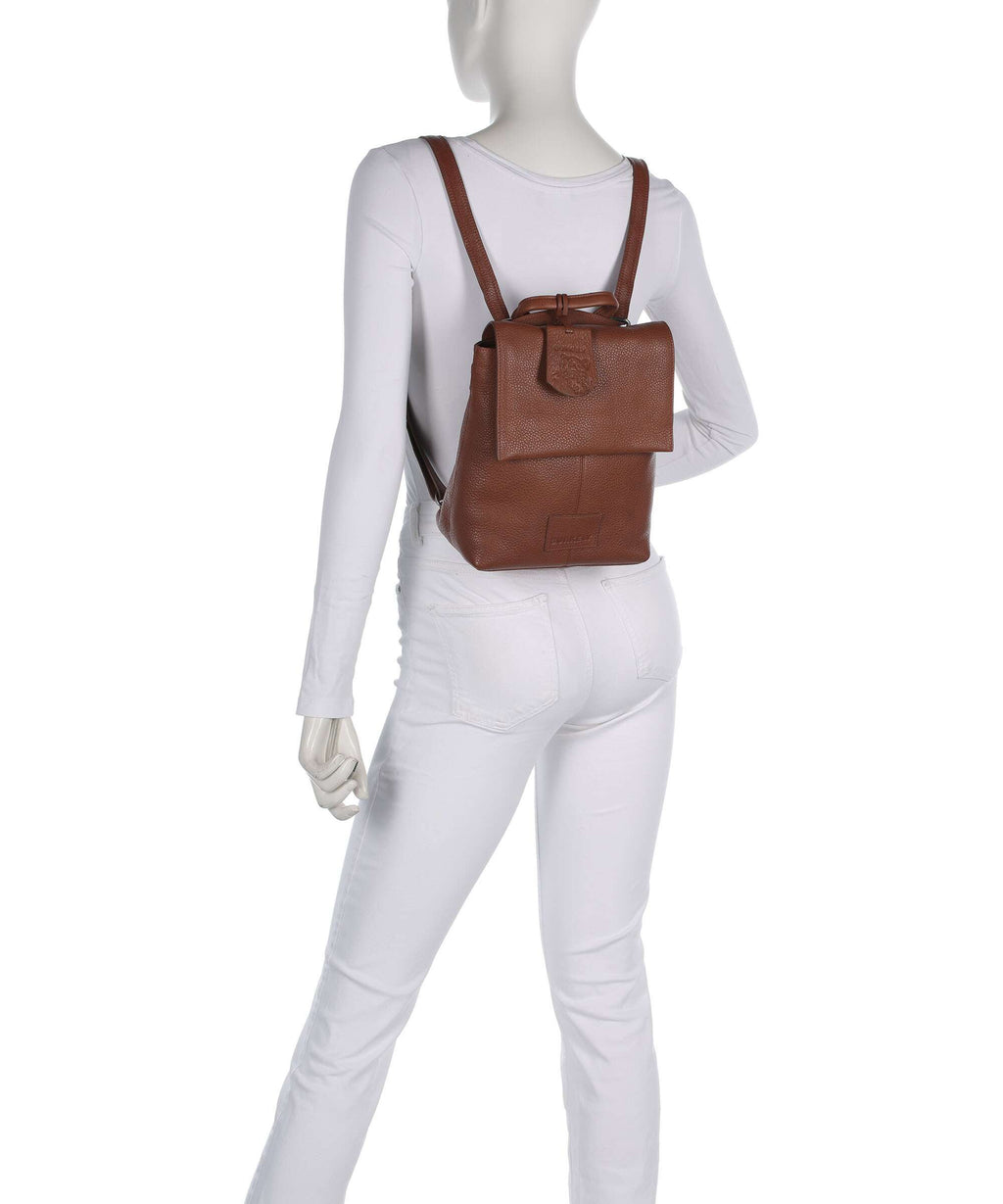 Burkely Soft Skylar Backpack bag chestnut