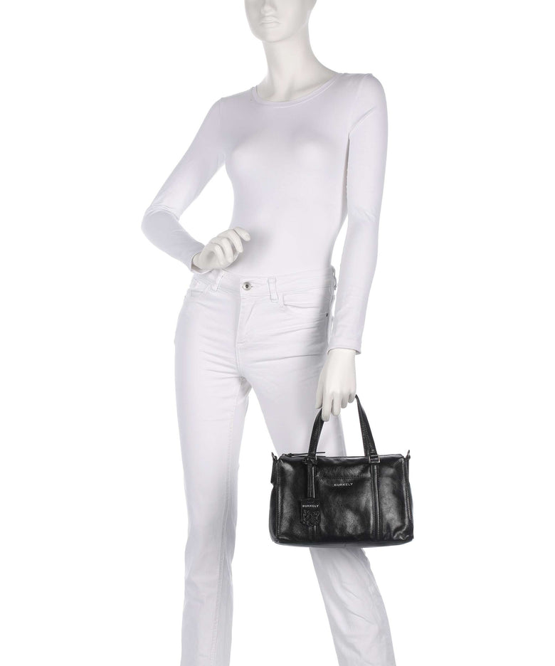 Burkely Creased Crystal Handbag black