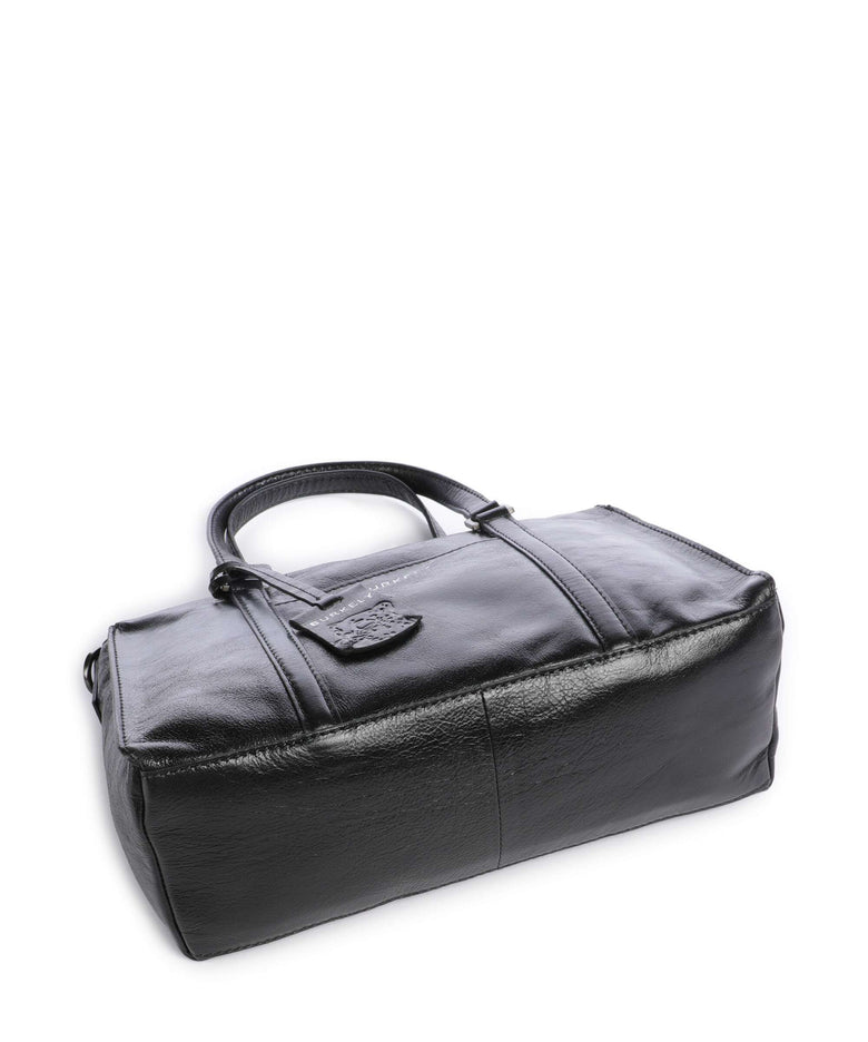 Burkely Creased Crystal Handbag black