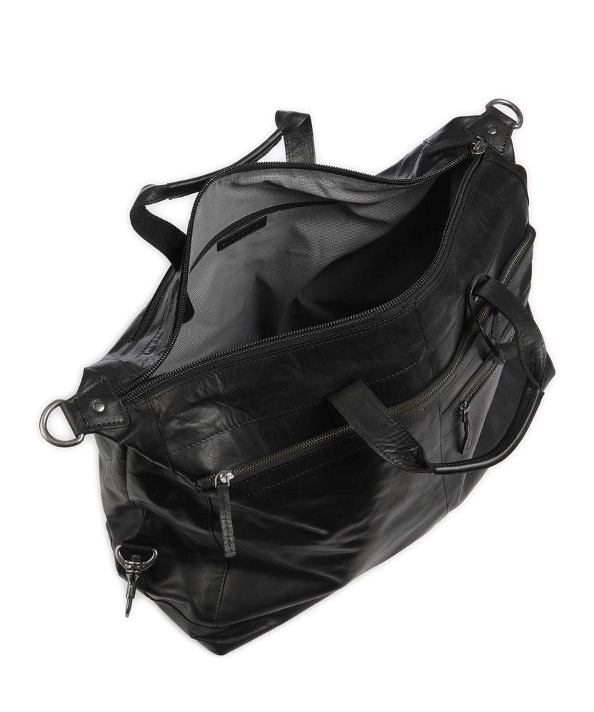 Spikes & Sparrow Bronco Weekend bag black