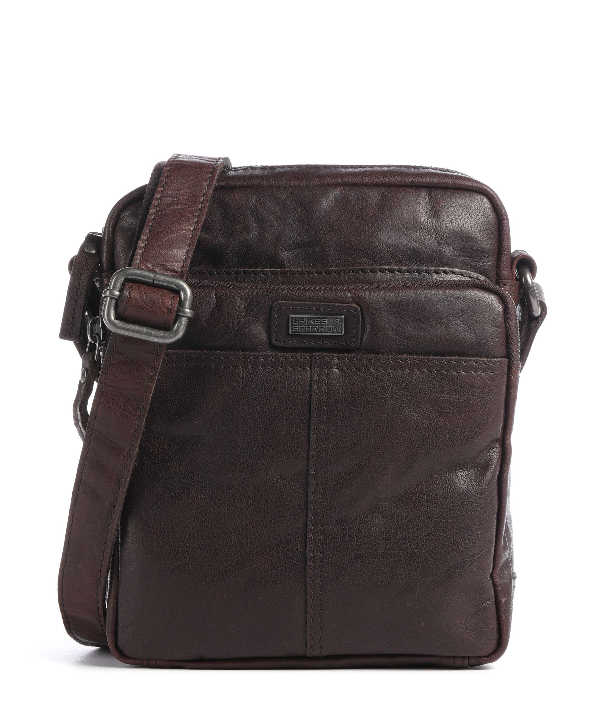 Spikes & Sparrow Bronco Vermont Crossbody bag dark brown