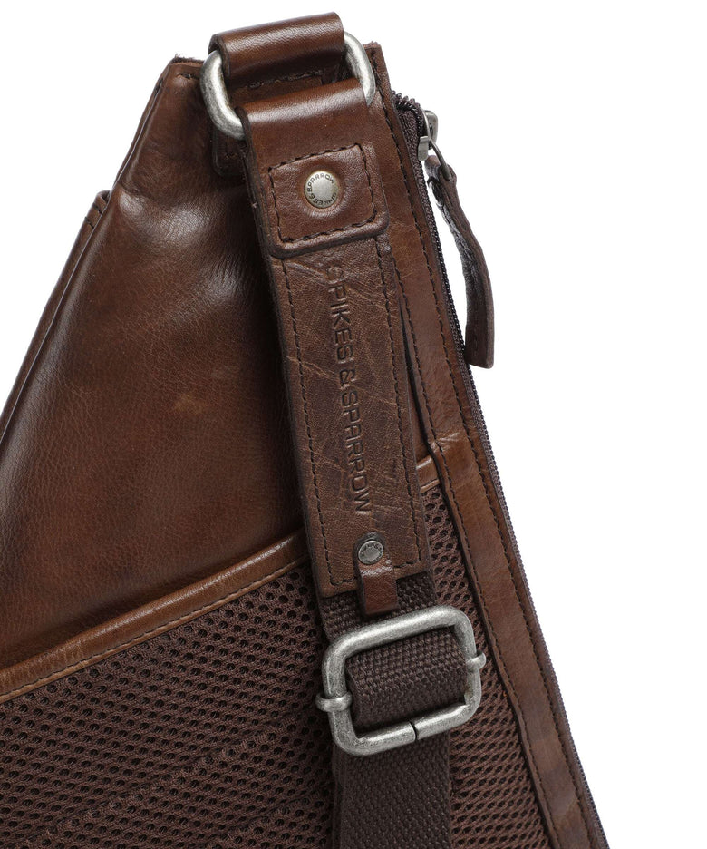 Spikes & Sparrow Apache Sling bag dunkelbraun