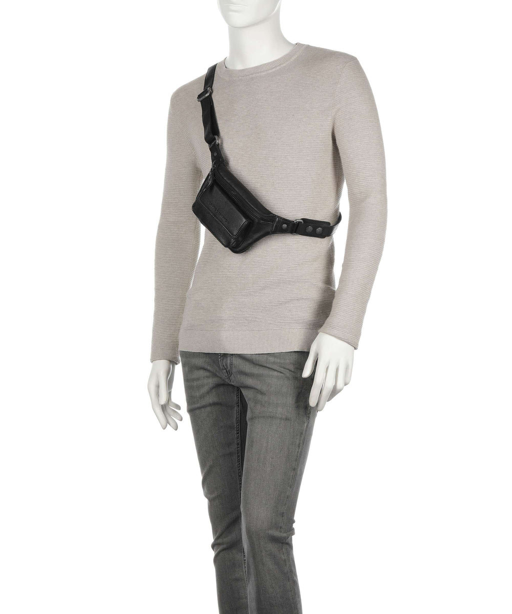 Spikes & Sparrow Apache Belt bag black